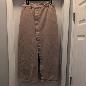 Classic Tan Women's Skirt